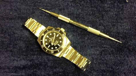 clean rolex bracelet|how to remove bracelet from rolex watch.